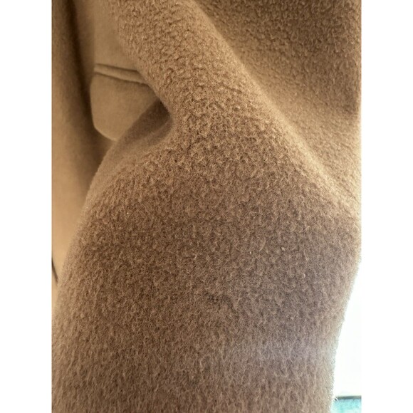 Virany Cashmere Wool Mens Tan Camel Beige OverCoat Size 42 Made In Hungary - Picture 8 of 12